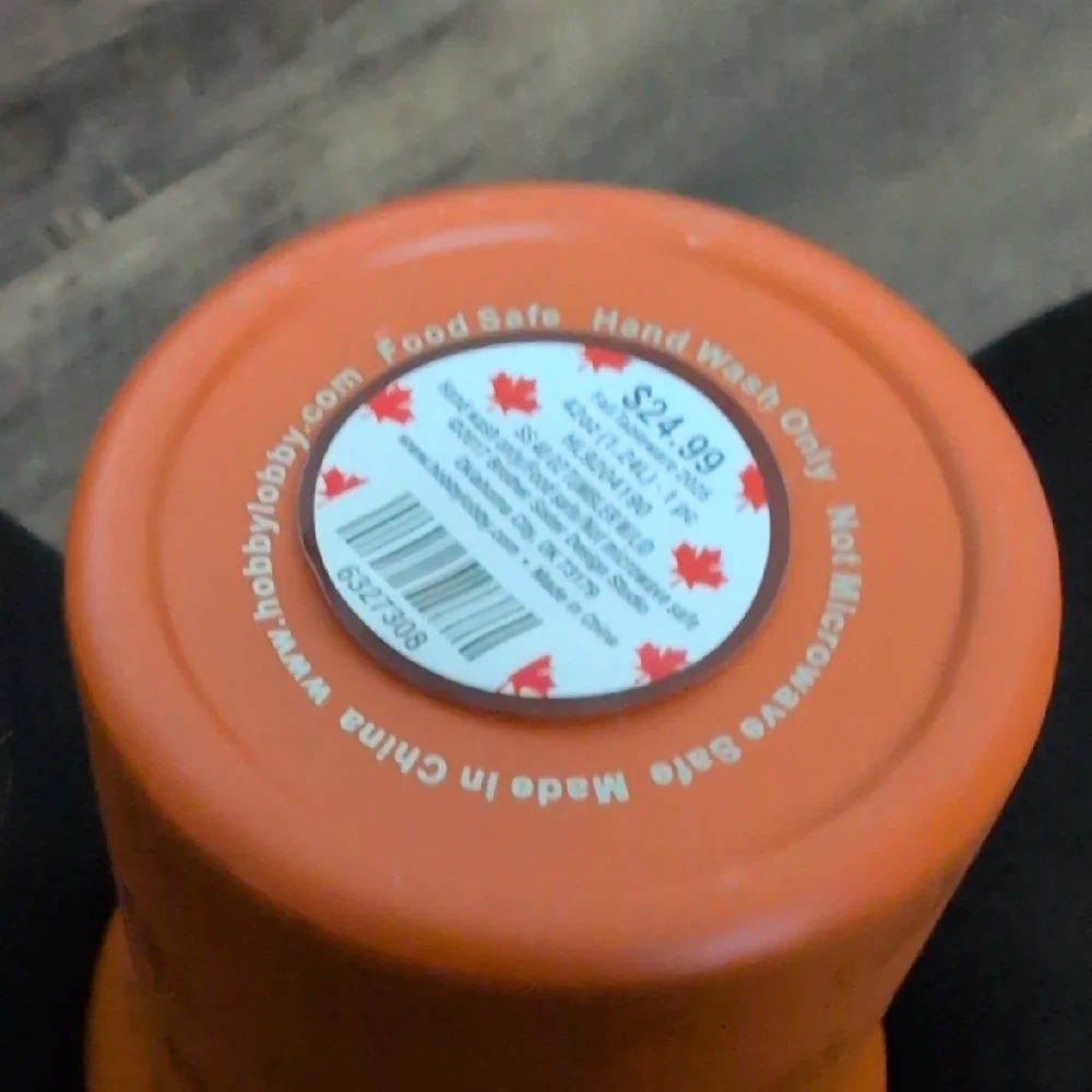 Hobby Lobby Fall 2025 Pumpkin Tumbler